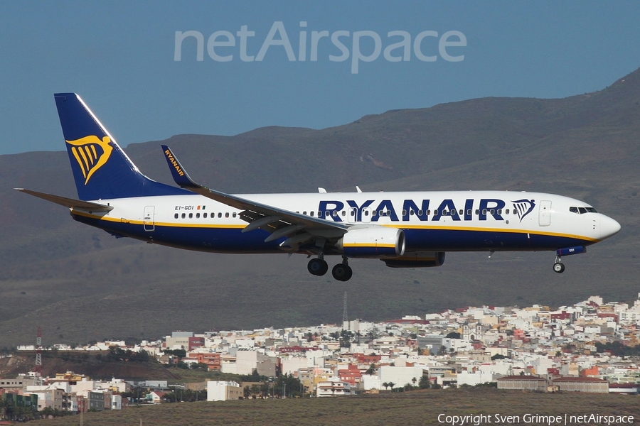 Ryanair Boeing 737-8AS (EI-GDI) | Photo 314145