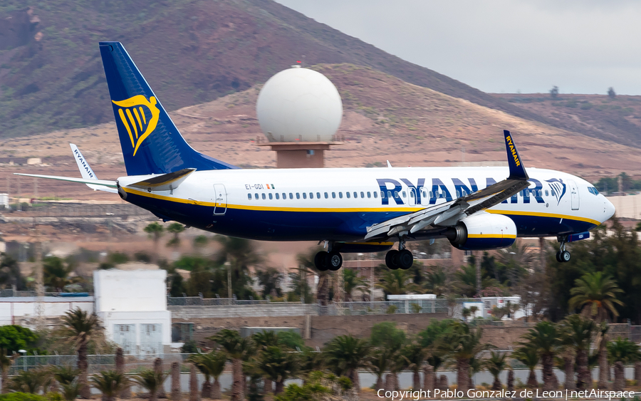 Ryanair Boeing 737-8AS (EI-GDI) | Photo 336308
