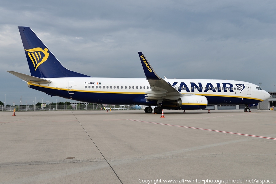 Ryanair Boeing 737-8AS (EI-GDK) | Photo 414815