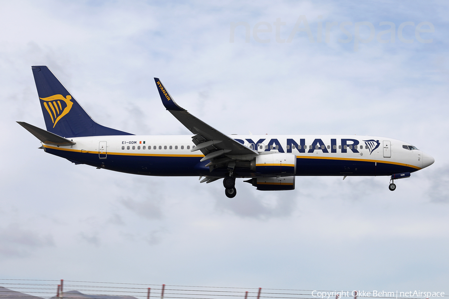 Ryanair Boeing 737-8AS (EI-GDM) | Photo 364186
