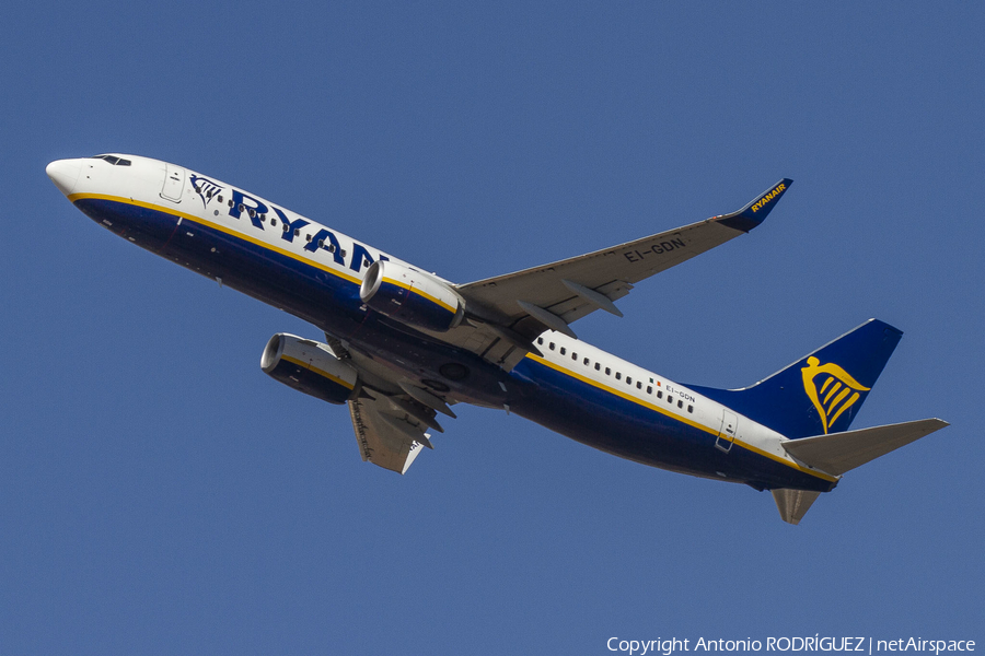 Ryanair Boeing 737-8AS (EI-GDN) | Photo 369962