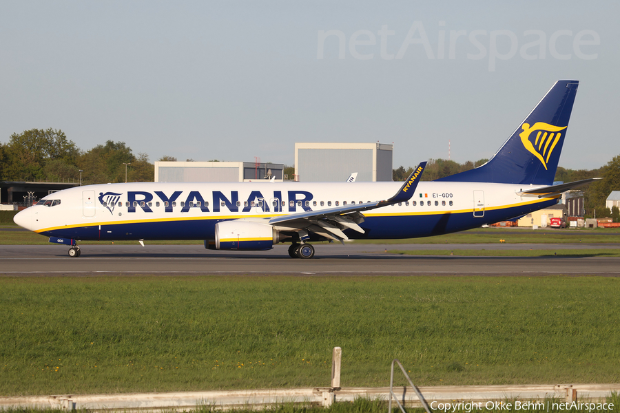 Ryanair Boeing 737-8AS (EI-GDO) | Photo 241781