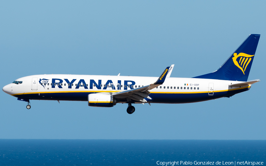 Ryanair Boeing 737-8AS (EI-GDP) | Photo 336311
