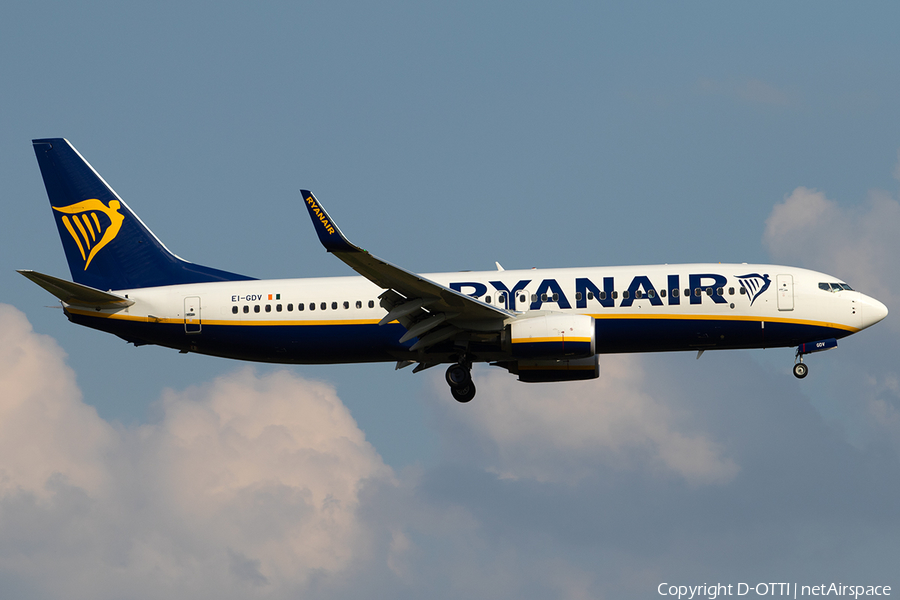Ryanair Boeing 737-8AS (EI-GDV) | Photo 248877