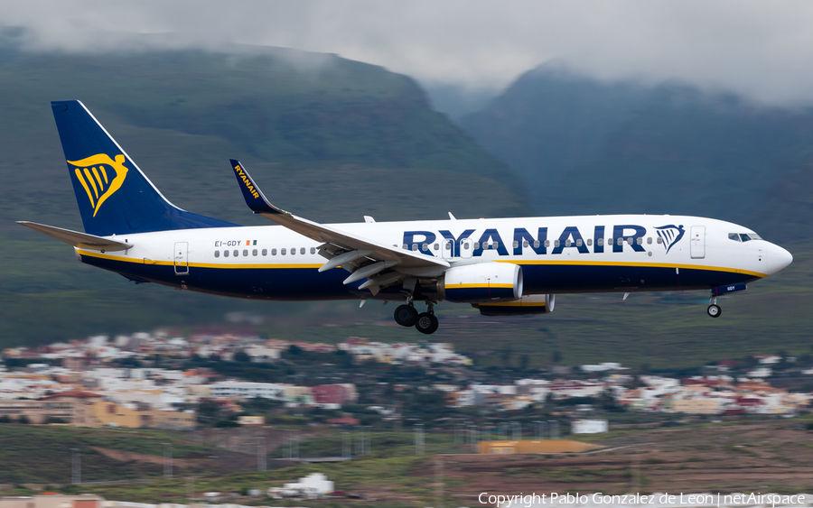 Ryanair Boeing 737-8AS (EI-GDY) | Photo 336313