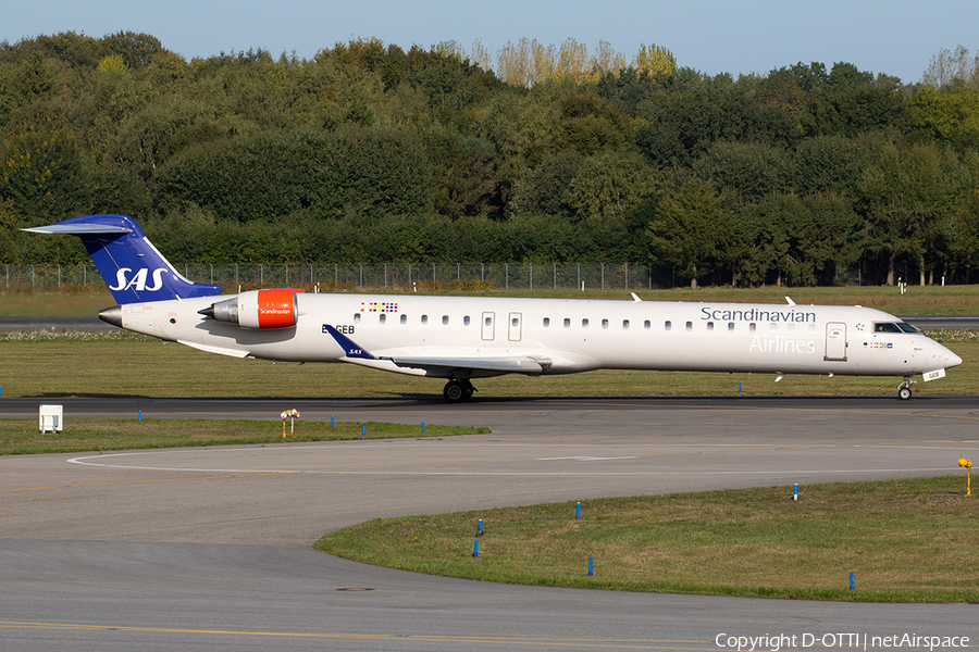 SAS - Scandinavian Airlines (CityJet) Bombardier CRJ-900LR (EI-GEB) | Photo 266226
