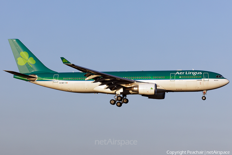 Aer Lingus Airbus A330-202 (EI-GEY) | Photo 323637