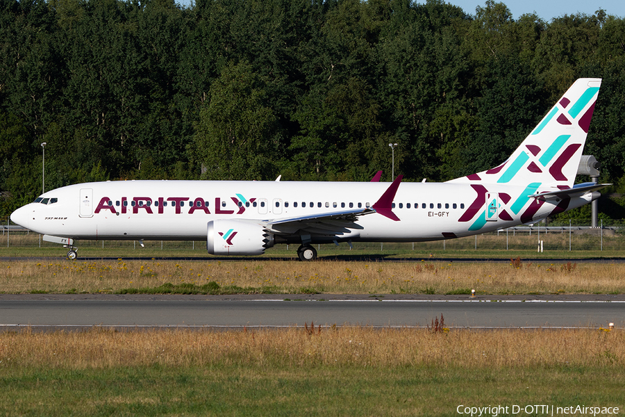 Air Italy Boeing 737-8 MAX (EI-GFY) | Photo 250223