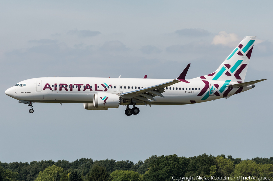 Air Italy Boeing 737-8 MAX (EI-GFY) | Photo 260023