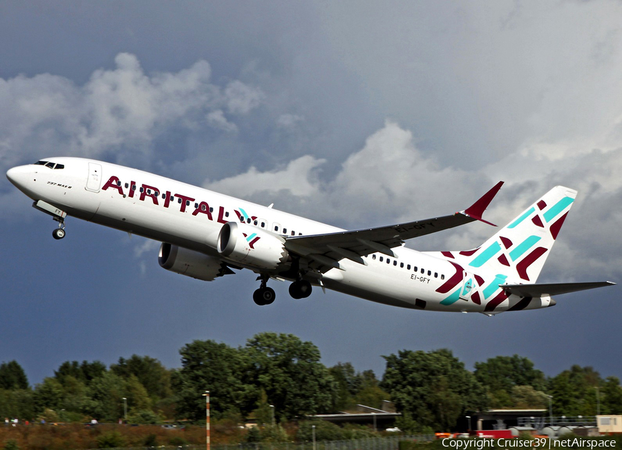 Air Italy Boeing 737-8 MAX (EI-GFY) | Photo 298813