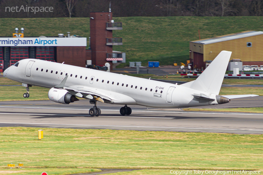 Aer Lingus Regional (Stobart Air) Embraer ERJ-190AR (ERJ-190-100IGW) (EI-GHK) | Photo 388200