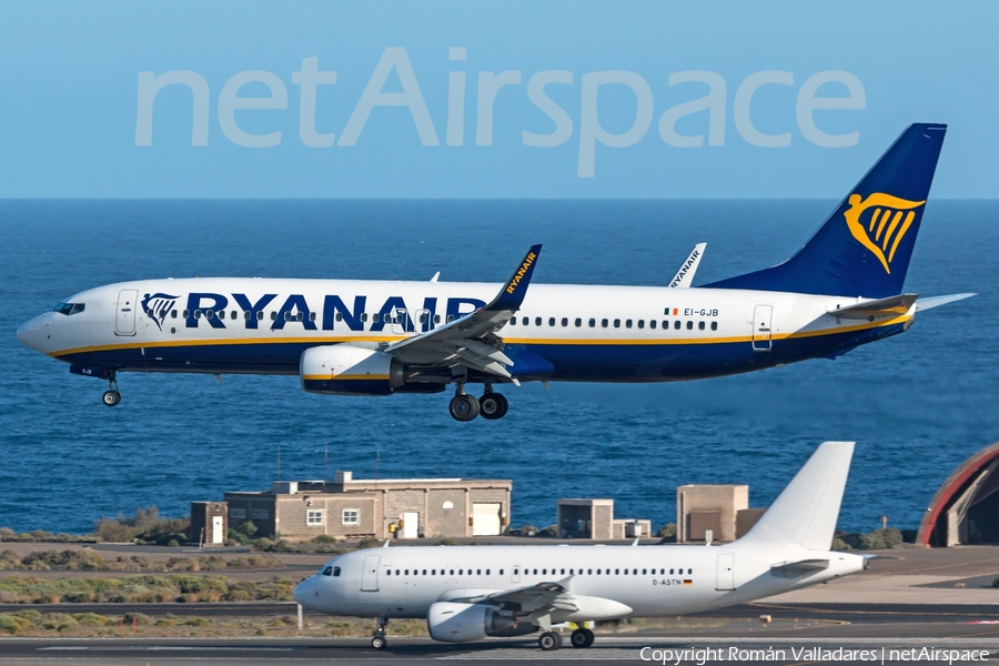 Ryanair Boeing 737-8AS (EI-GJB) | Photo 338049