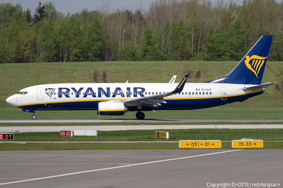 Ryanair Boeing 737-8AS (EI-GJC) | Photo 240455