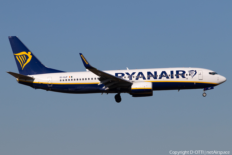 Ryanair Boeing 737-8AS (EI-GJF) | Photo 299240
