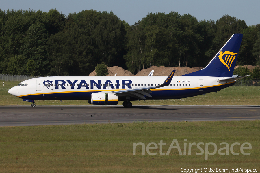 Ryanair Boeing 737-8AS (EI-GJF) | Photo 244834