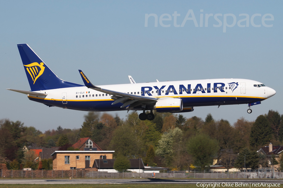 Ryanair Boeing 737-8AS (EI-GJI) | Photo 315496