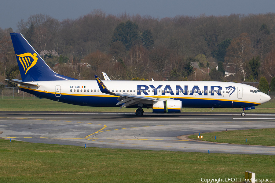Ryanair Boeing 737-8AS (EI-GJK) | Photo 238152