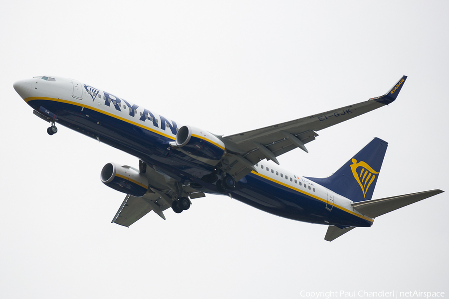Ryanair Boeing 737-8AS (EI-GJK) | Photo 233564