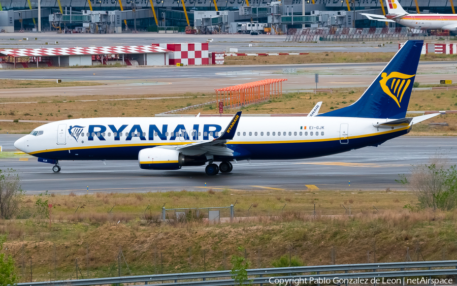 Ryanair Boeing 737-8AS (EI-GJK) | Photo 336319