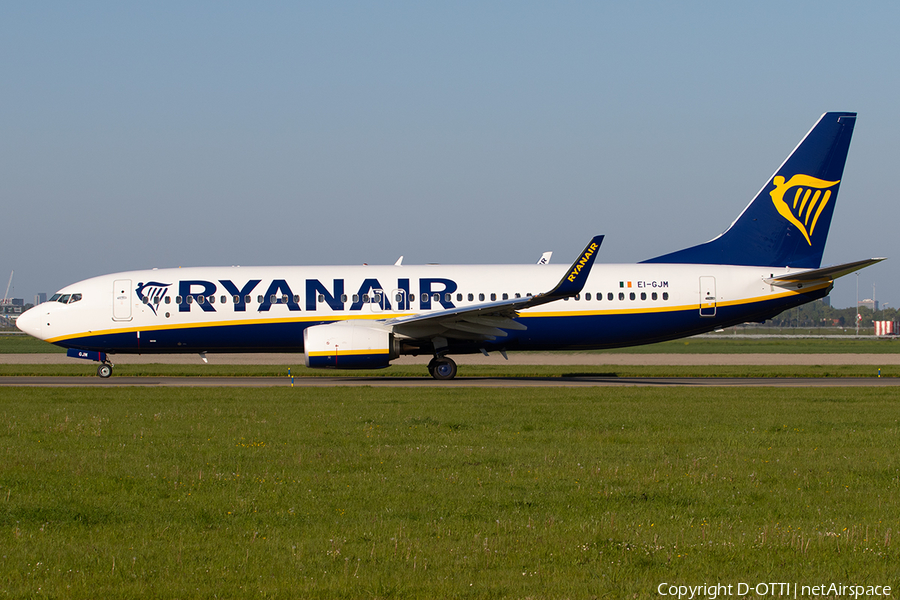 Ryanair Boeing 737-8AS (EI-GJM) | Photo 243447