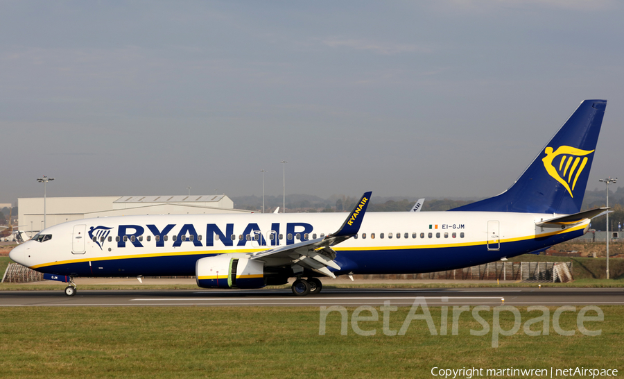 Ryanair Boeing 737-8AS (EI-GJM) | Photo 270857