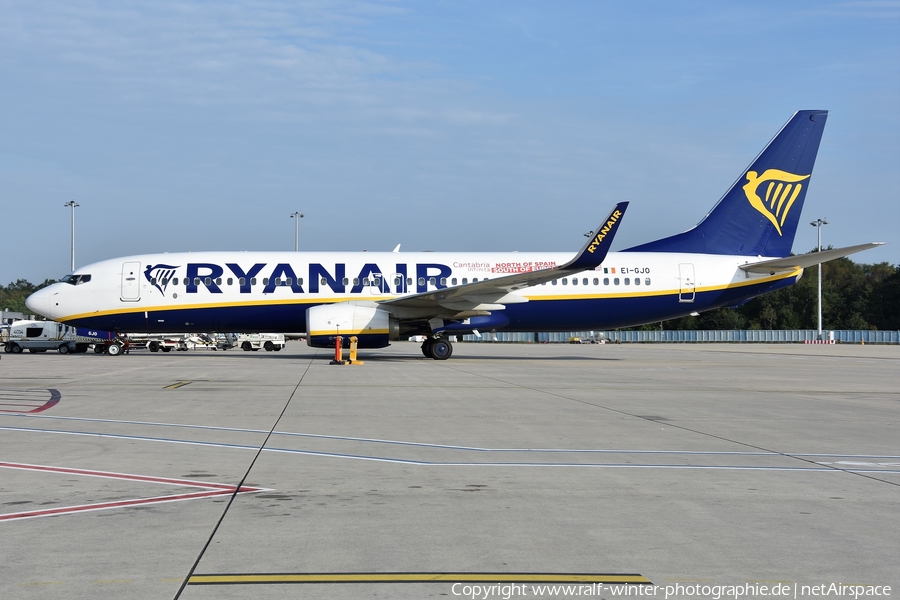 Ryanair Boeing 737-8AS (EI-GJO) | Photo 501579