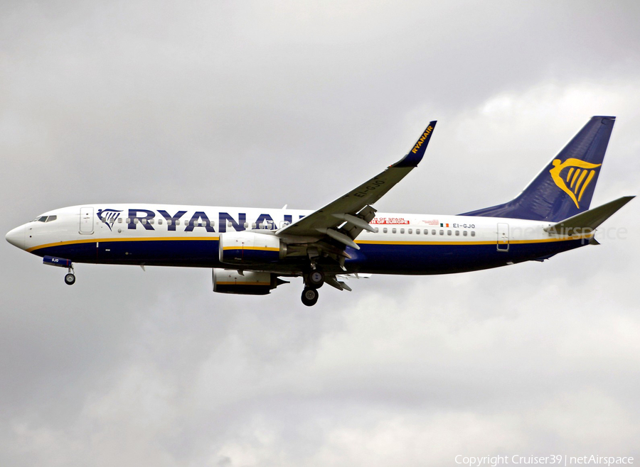 Ryanair Boeing 737-8AS (EI-GJO) | Photo 379805