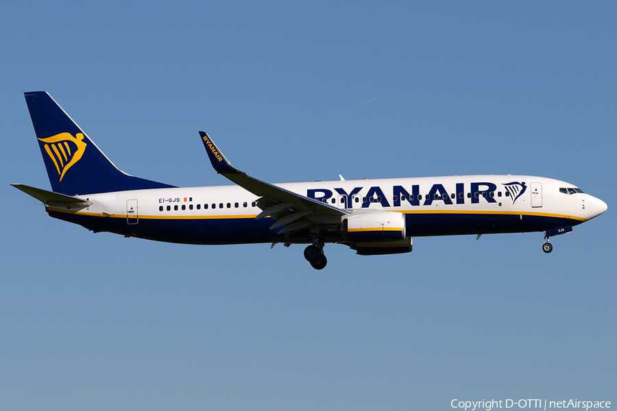 Ryanair Boeing 737-8AS (EI-GJS) | Photo 243874