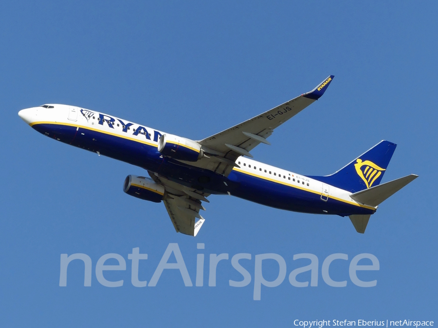 Ryanair Boeing 737-8AS (EI-GJS) | Photo 577206