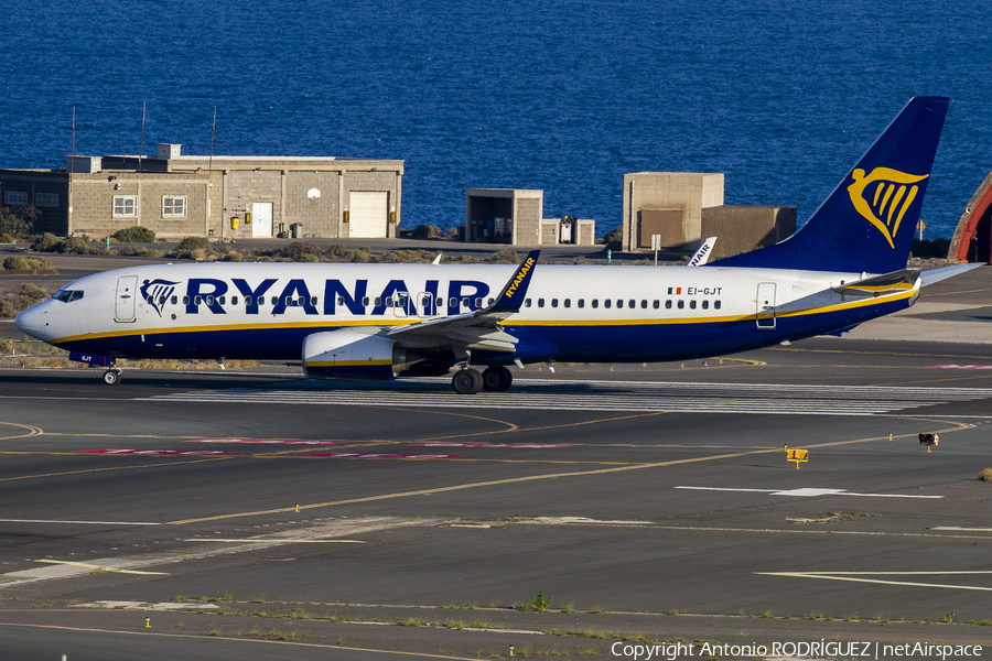 Ryanair Boeing 737-8AS (EI-GJT) | Photo 366237