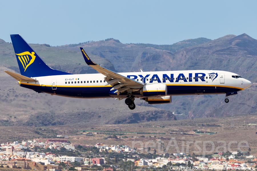 Ryanair Boeing 737-8AS (EI-GJT) | Photo 413696