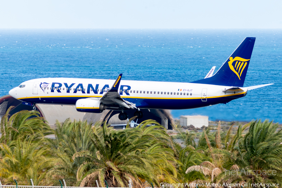 Ryanair Boeing 737-8AS (EI-GJT) | Photo 626433