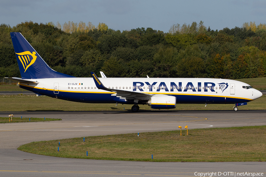 Ryanair Boeing 737-8AS (EI-GJV) | Photo 266228