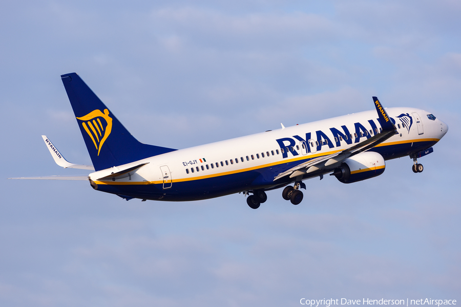 Ryanair Boeing 737-8AS (EI-GJY) | Photo 247436