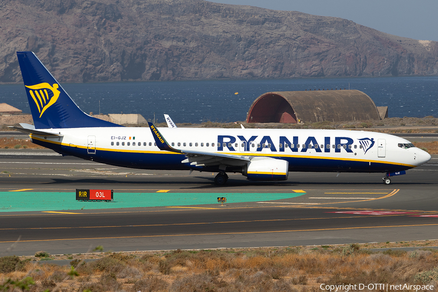 Ryanair Boeing 737-8AS (EI-GJZ) | Photo 259174