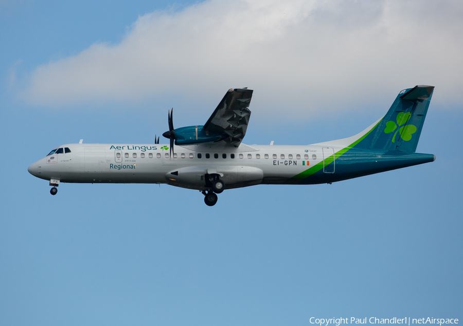 Stobart Air ATR 72-600 (EI-GPN) | Photo 516258