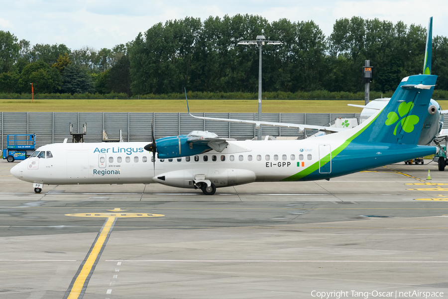 Aer Lingus Regional ATR 72-600 (EI-GPP) | Photo 517913