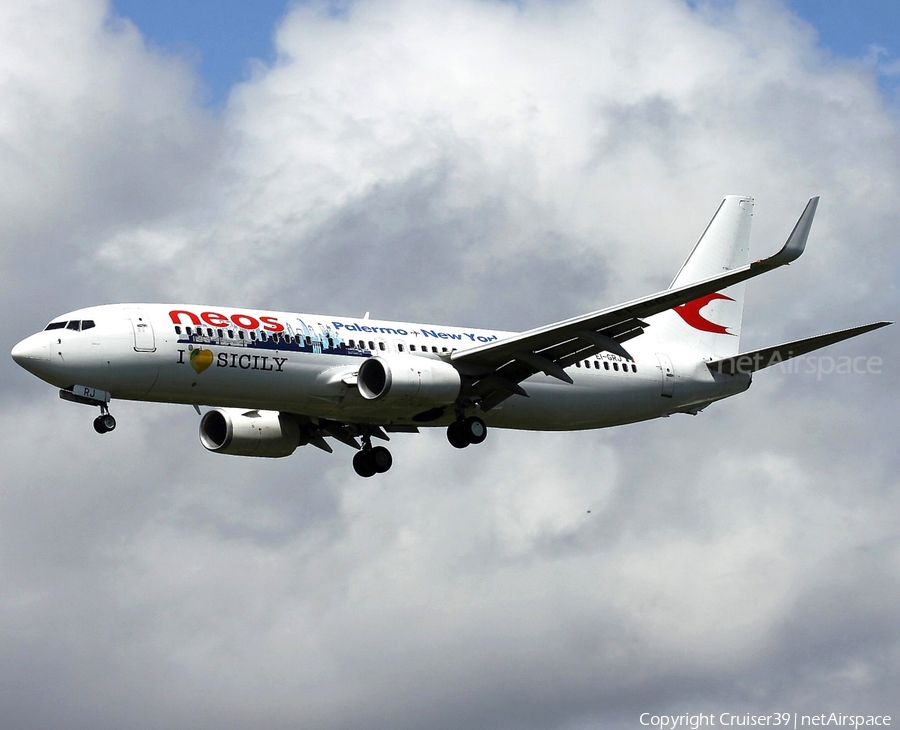 Neos Boeing 737-81M (EI-GRJ) | Photo 659370
