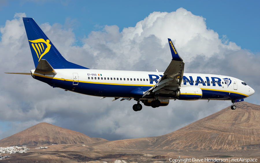 Ryanair Boeing 737-8AS (EI-GSG) | Photo 528260