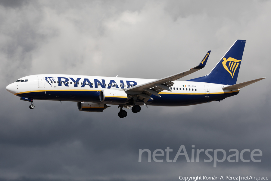 Ryanair Boeing 737-8AS (EI-GSH) | Photo 553972