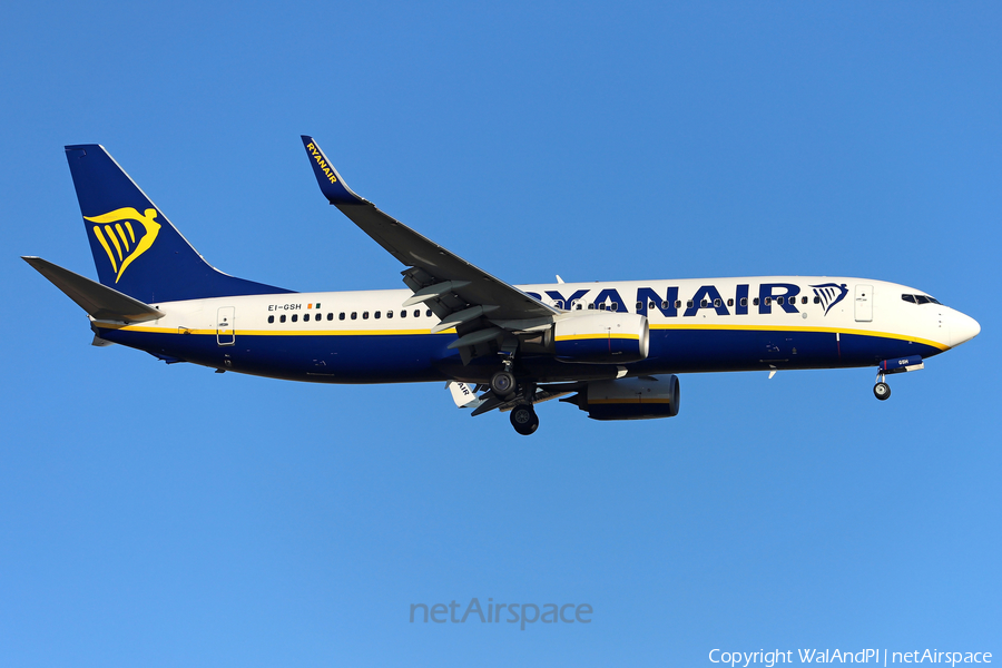 Ryanair Boeing 737-8AS (EI-GSH) | Photo 478629