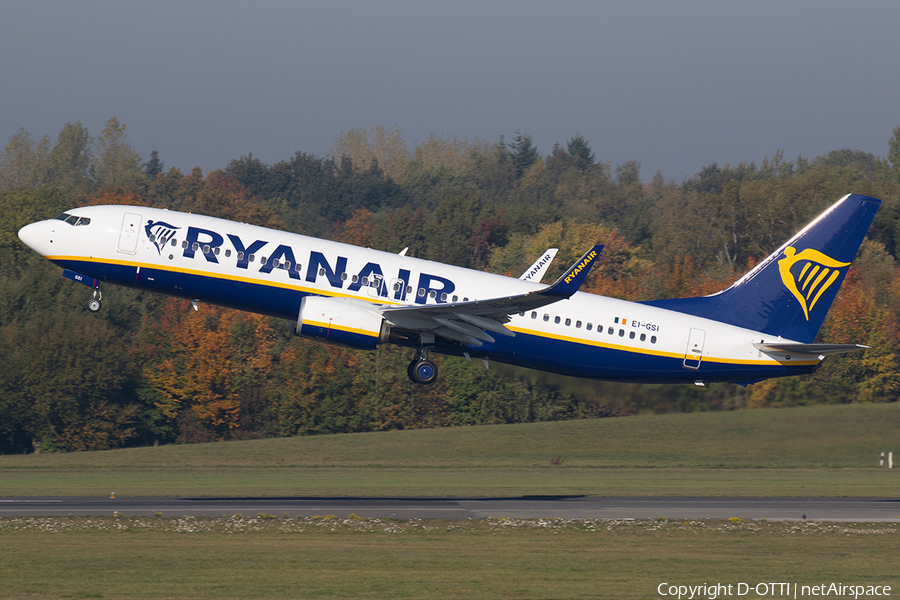 Ryanair Boeing 737-8AS (EI-GSI) | Photo 268596