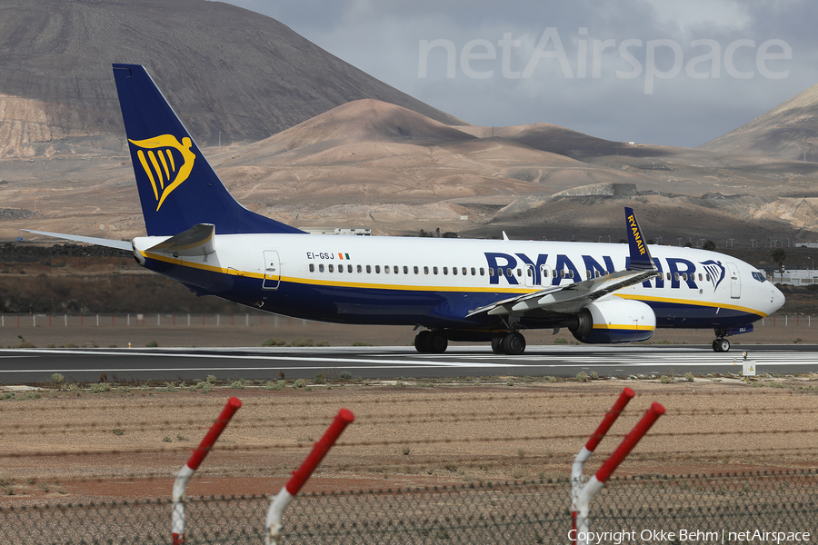 Ryanair Boeing 737-8AS (EI-GSJ) | Photo 364190