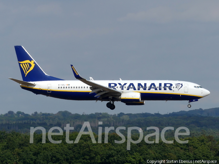 Ryanair Boeing 737-8AS (EI-GSJ) | Photo 524666