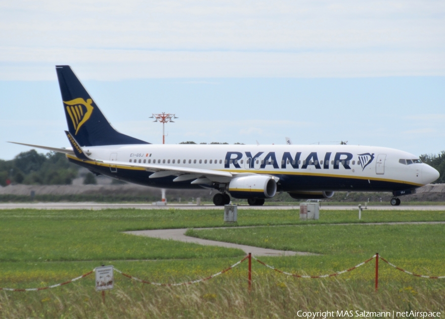 Ryanair Boeing 737-8AS (EI-GSJ) | Photo 393532