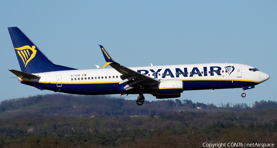 Ryanair Boeing 737-8AS (EI-GSK) | Photo 674195