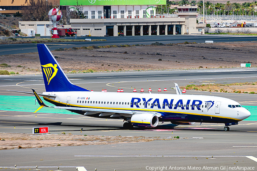 Ryanair Boeing 737-8AS (EI-GSK) | Photo 618072