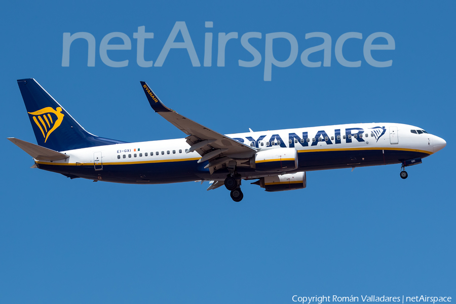 Ryanair Boeing 737-8AS (EI-GXI) | Photo 340458