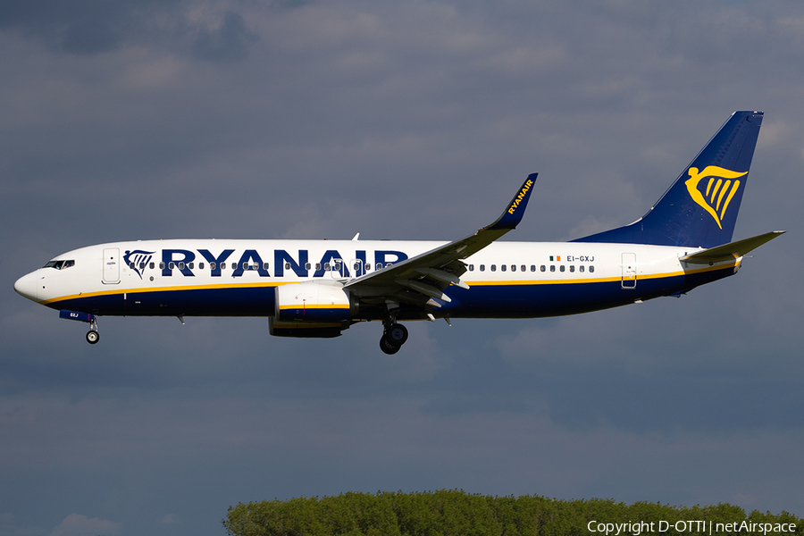 Ryanair Boeing 737-8AS (EI-GXJ) | Photo 321223