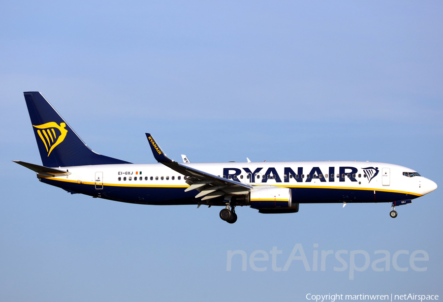 Ryanair Boeing 737-8AS (EI-GXJ) | Photo 281119